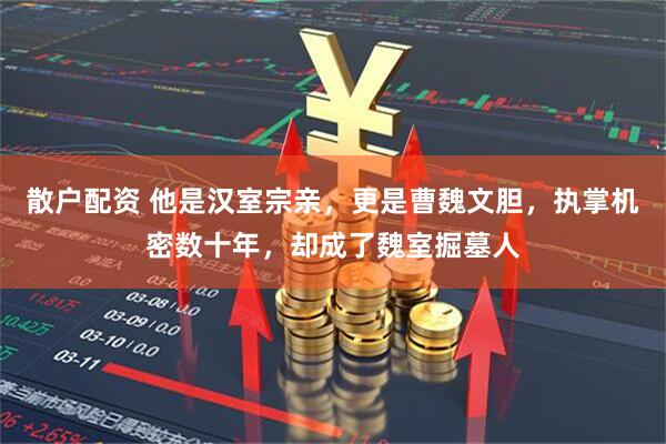 散户配资 他是汉室宗亲，更是曹魏文胆，执掌机密数十年，却成了魏室掘墓人