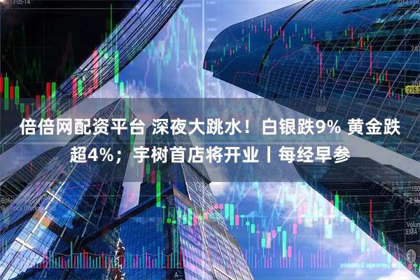 倍倍网配资平台 深夜大跳水！白银跌9% 黄金跌超4%；宇树首店将开业丨每经早参